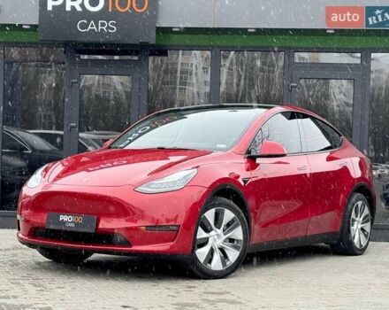Красный Тесла Model Y, объемом двигателя 0 л и пробегом 69 тыс. км за 22900 $, фото 2 на Automoto.ua