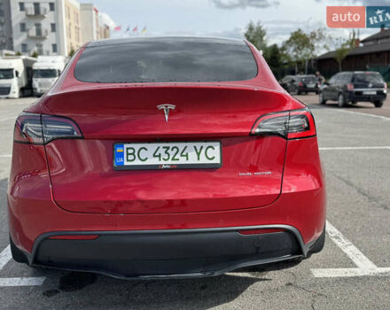 Червоний Тесла Model Y, об'ємом двигуна 0 л та пробігом 60 тис. км за 28500 $, фото 4 на Automoto.ua