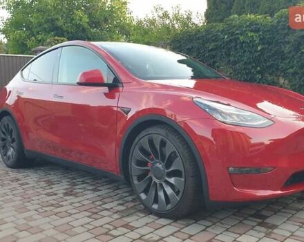 Тесла Model Y 2020 в Киеве на Automoto.ua Красный Тесла Model Y, объемом двигателя 0 л и пробегом 136 тыс. км за 23500 $, фото 1 на Automoto.ua