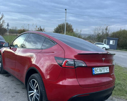 Красный Тесла Model Y, объемом двигателя 0 л и пробегом 98 тыс. км за 24000 $, фото 3 на Automoto.ua