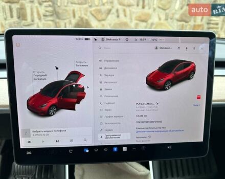 Тесла Model Y 2020 в Черновцах на Automoto.ua Красный Тесла Model Y, объемом двигателя 0 л и пробегом 79 тыс. км за 22900 $, фото 14 на Automoto.ua