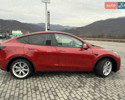 Красный Тесла Model Y, объемом двигателя 0 л и пробегом 80 тыс. км за 21500 $, фото 4 на Automoto.ua
