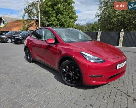Красный Тесла Model Y, объемом двигателя 0 л и пробегом 72 тыс. км за 22999 $, фото 28 на Automoto.ua