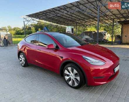 Червоний Тесла Model Y, об'ємом двигуна 0 л та пробігом 125 тис. км за 19900 $, фото 1 на Automoto.ua
