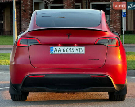 Красный Тесла Model Y, объемом двигателя 0 л и пробегом 80 тыс. км за 25900 $, фото 6 на Automoto.ua