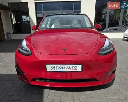 Красный Тесла Model Y, объемом двигателя 0 л и пробегом 72 тыс. км за 22999 $, фото 1 на Automoto.ua