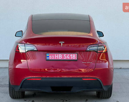 Красный Тесла Model Y, объемом двигателя 0 л и пробегом 64 тыс. км за 18400 $, фото 5 на Automoto.ua