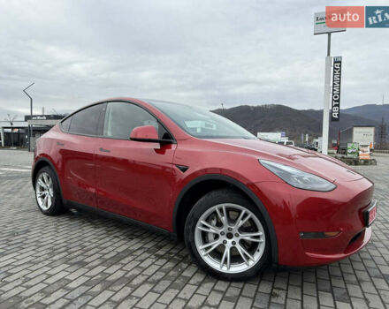 Красный Тесла Model Y, объемом двигателя 0 л и пробегом 80 тыс. км за 21500 $, фото 2 на Automoto.ua