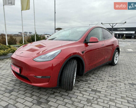 Красный Тесла Model Y, объемом двигателя 0 л и пробегом 80 тыс. км за 21500 $, фото 3 на Automoto.ua