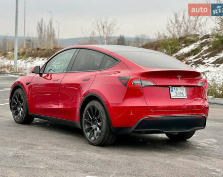 Червоний Тесла Model Y, об'ємом двигуна 0 л та пробігом 100 тис. км за 25900 $, фото 5 на Automoto.ua