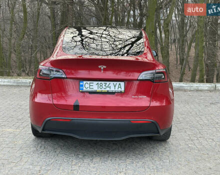 Тесла Model Y 2020 в Черновцах на Automoto.ua Красный Тесла Model Y, объемом двигателя 0 л и пробегом 79 тыс. км за 22900 $, фото 9 на Automoto.ua