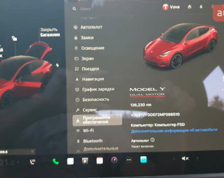Тесла Model Y 2020 в Киеве на Automoto.ua Красный Тесла Model Y, объемом двигателя 0 л и пробегом 136 тыс. км за 23500 $, фото 21 на Automoto.ua