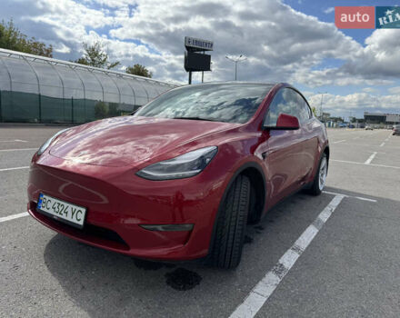 Червоний Тесла Model Y, об'ємом двигуна 0 л та пробігом 60 тис. км за 28500 $, фото 7 на Automoto.ua