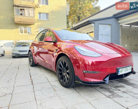 Красный Тесла Model Y, объемом двигателя 0 л и пробегом 58 тыс. км за 25500 $, фото 6 на Automoto.ua