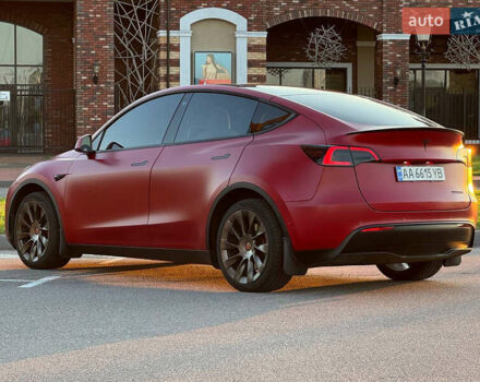 Красный Тесла Model Y, объемом двигателя 0 л и пробегом 80 тыс. км за 25900 $, фото 2 на Automoto.ua