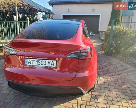 Красный Тесла Model Y, объемом двигателя 0 л и пробегом 52 тыс. км за 24600 $, фото 8 на Automoto.ua