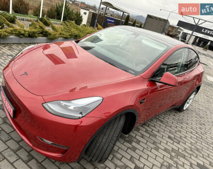 Красный Тесла Model Y, объемом двигателя 0 л и пробегом 80 тыс. км за 21500 $, фото 6 на Automoto.ua