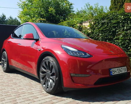Тесла Model Y 2020 в Киеве на Automoto.ua Красный Тесла Model Y, объемом двигателя 0 л и пробегом 136 тыс. км за 23500 $, фото 31 на Automoto.ua