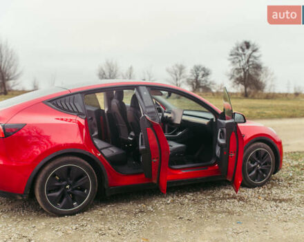 Червоний Тесла Model Y, об'ємом двигуна 0 л та пробігом 54 тис. км за 24000 $, фото 5 на Automoto.ua