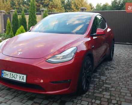 Тесла Model Y 2020 в Киеве на Automoto.ua Красный Тесла Model Y, объемом двигателя 0 л и пробегом 136 тыс. км за 23500 $, фото 7 на Automoto.ua