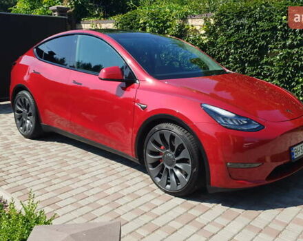 Тесла Model Y 2020 в Киеве на Automoto.ua Красный Тесла Model Y, объемом двигателя 0 л и пробегом 136 тыс. км за 23500 $, фото 29 на Automoto.ua