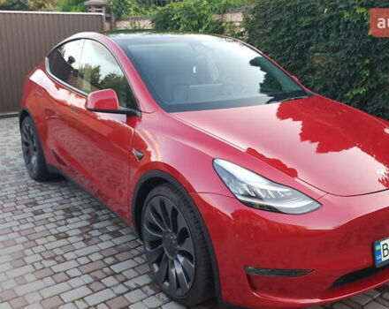Тесла Model Y 2020 в Киеве на Automoto.ua Красный Тесла Model Y, объемом двигателя 0 л и пробегом 136 тыс. км за 23500 $, фото 26 на Automoto.ua