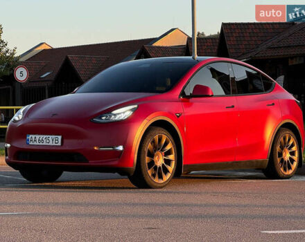 Красный Тесла Model Y, объемом двигателя 0 л и пробегом 80 тыс. км за 25900 $, фото 3 на Automoto.ua