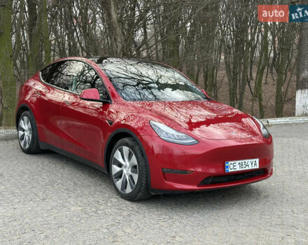 Тесла Model Y 2020 в Черновцах на Automoto.ua Красный Тесла Model Y, объемом двигателя 0 л и пробегом 79 тыс. км за 22900 $, фото 3 на Automoto.ua