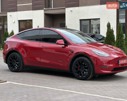 Красный Тесла Model Y, объемом двигателя 0 л и пробегом 157 тыс. км за 21300 $, фото 3 на Automoto.ua