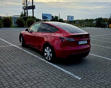 Красный Тесла Model Y, объемом двигателя 0 л и пробегом 130 тыс. км за 22900 $, фото 3 на Automoto.ua