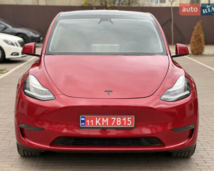 Красный Тесла Model Y, объемом двигателя 0 л и пробегом 157 тыс. км за 21300 $, фото 1 на Automoto.ua