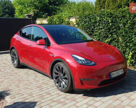 Тесла Model Y 2020 в Киеве на Automoto.ua Красный Тесла Model Y, объемом двигателя 0 л и пробегом 136 тыс. км за 23500 $, фото 28 на Automoto.ua