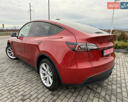 Красный Тесла Model Y, объемом двигателя 0 л и пробегом 80 тыс. км за 21500 $, фото 7 на Automoto.ua