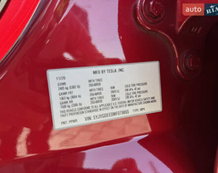 Червоний Тесла Model Y, об'ємом двигуна 0 л та пробігом 160 тис. км за 23500 $, фото 21 на Automoto.ua
