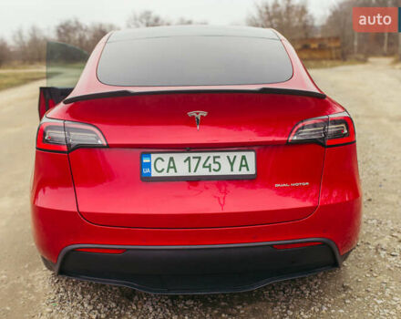 Червоний Тесла Model Y, об'ємом двигуна 0 л та пробігом 54 тис. км за 24000 $, фото 16 на Automoto.ua