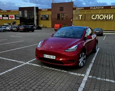 Красный Тесла Model Y, объемом двигателя 0 л и пробегом 130 тыс. км за 22900 $, фото 2 на Automoto.ua