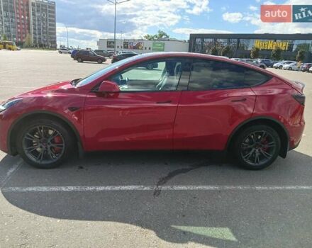 Красный Тесла Model Y, объемом двигателя 0 л и пробегом 70 тыс. км за 24500 $, фото 1 на Automoto.ua