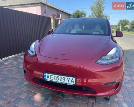 Красный Тесла Model Y, объемом двигателя 0 л и пробегом 86 тыс. км за 27500 $, фото 18 на Automoto.ua