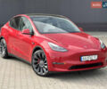 Тесла Model Y 2021 в Киеве на Automoto.ua Красный Тесла Model Y, объемом двигателя 0 л и пробегом 83 тыс. км за 24900 $, фото 1 на Automoto.ua