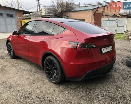Красный Тесла Model Y, объемом двигателя 0 л и пробегом 35 тыс. км за 24000 $, фото 6 на Automoto.ua