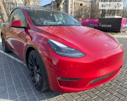 Красный Тесла Model Y, объемом двигателя 0 л и пробегом 157 тыс. км за 35900 $, фото 17 на Automoto.ua