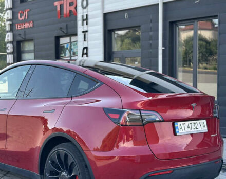 Красный Тесла Model Y, объемом двигателя 0 л и пробегом 57 тыс. км за 26500 $, фото 6 на Automoto.ua