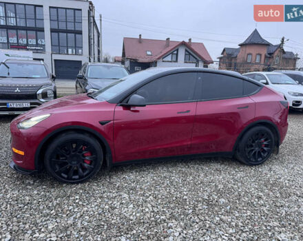 Красный Тесла Model Y, объемом двигателя 0 л и пробегом 85 тыс. км за 23500 $, фото 4 на Automoto.ua