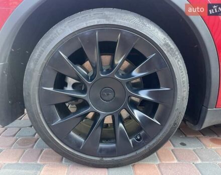 Красный Тесла Model Y, объемом двигателя 0 л и пробегом 86 тыс. км за 27500 $, фото 14 на Automoto.ua