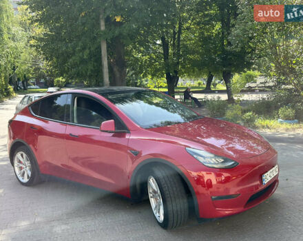 Красный Тесла Model Y, объемом двигателя 0 л и пробегом 127 тыс. км за 22499 $, фото 7 на Automoto.ua