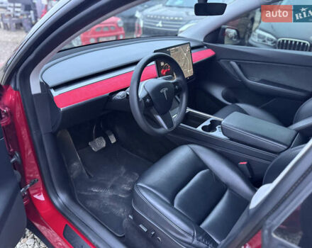 Красный Тесла Model Y, объемом двигателя 0 л и пробегом 85 тыс. км за 23500 $, фото 20 на Automoto.ua