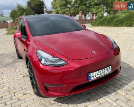 Красный Тесла Model Y, объемом двигателя 0 л и пробегом 78 тыс. км за 23999 $, фото 5 на Automoto.ua