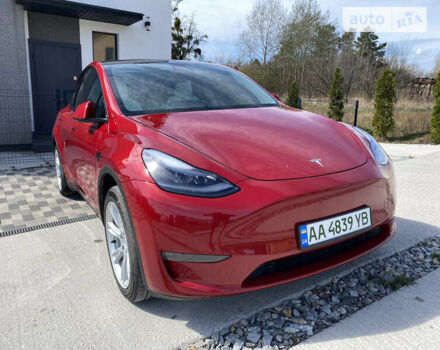 Червоний Тесла Model Y, об'ємом двигуна 0 л та пробігом 40 тис. км за 29500 $, фото 8 на Automoto.ua