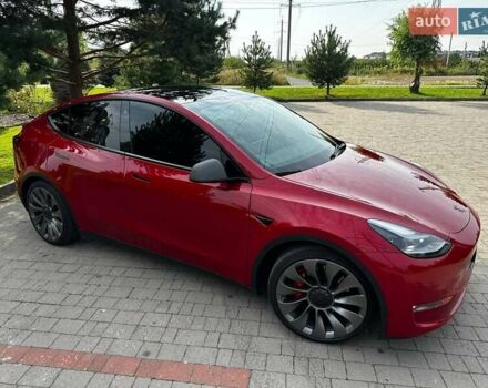 Красный Тесла Model Y, объемом двигателя 0 л и пробегом 191 тыс. км за 21700 $, фото 9 на Automoto.ua