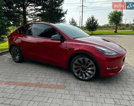 Красный Тесла Model Y, объемом двигателя 0 л и пробегом 191 тыс. км за 21700 $, фото 13 на Automoto.ua